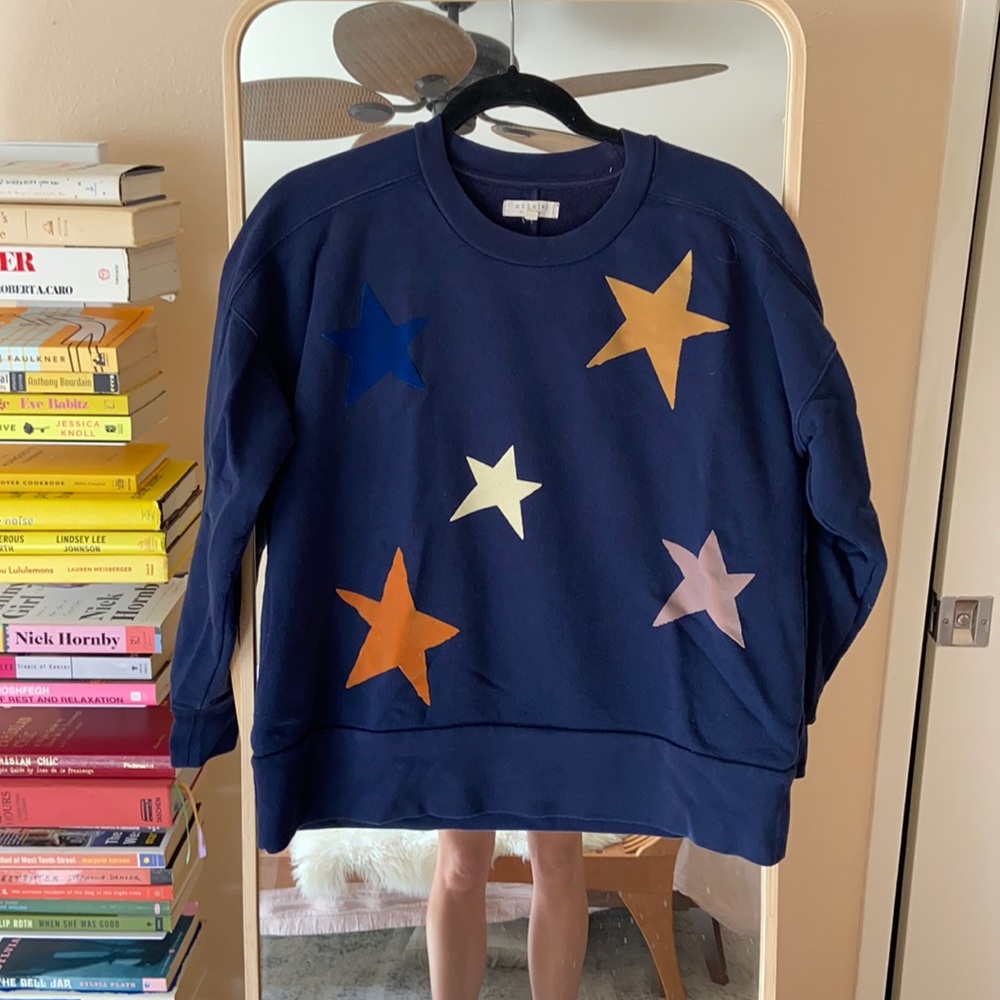 Madewell sweatshirt with stars